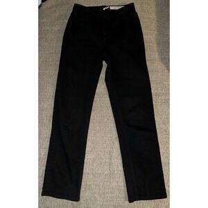 Rag And Bone Nina High Rise Ankle Cigarette Black  Denim Pants Women's Size 26